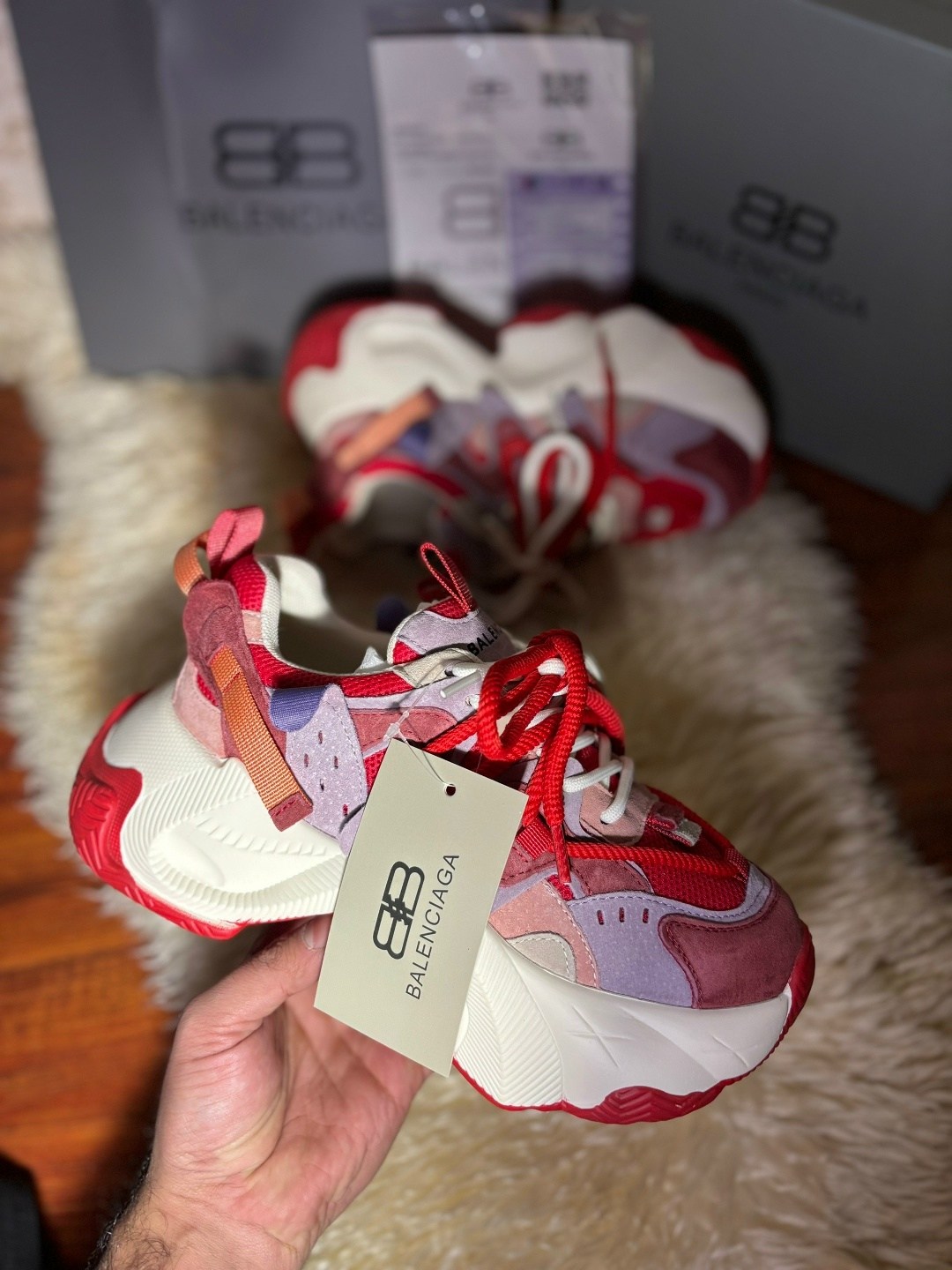 кроссовки balenciaga женские,кроссовки balenciaga,кроссовки баленсиага розовые,balenciaga ,кроссовки на высокой подошве - реплика премиум качества бренда balenciaga