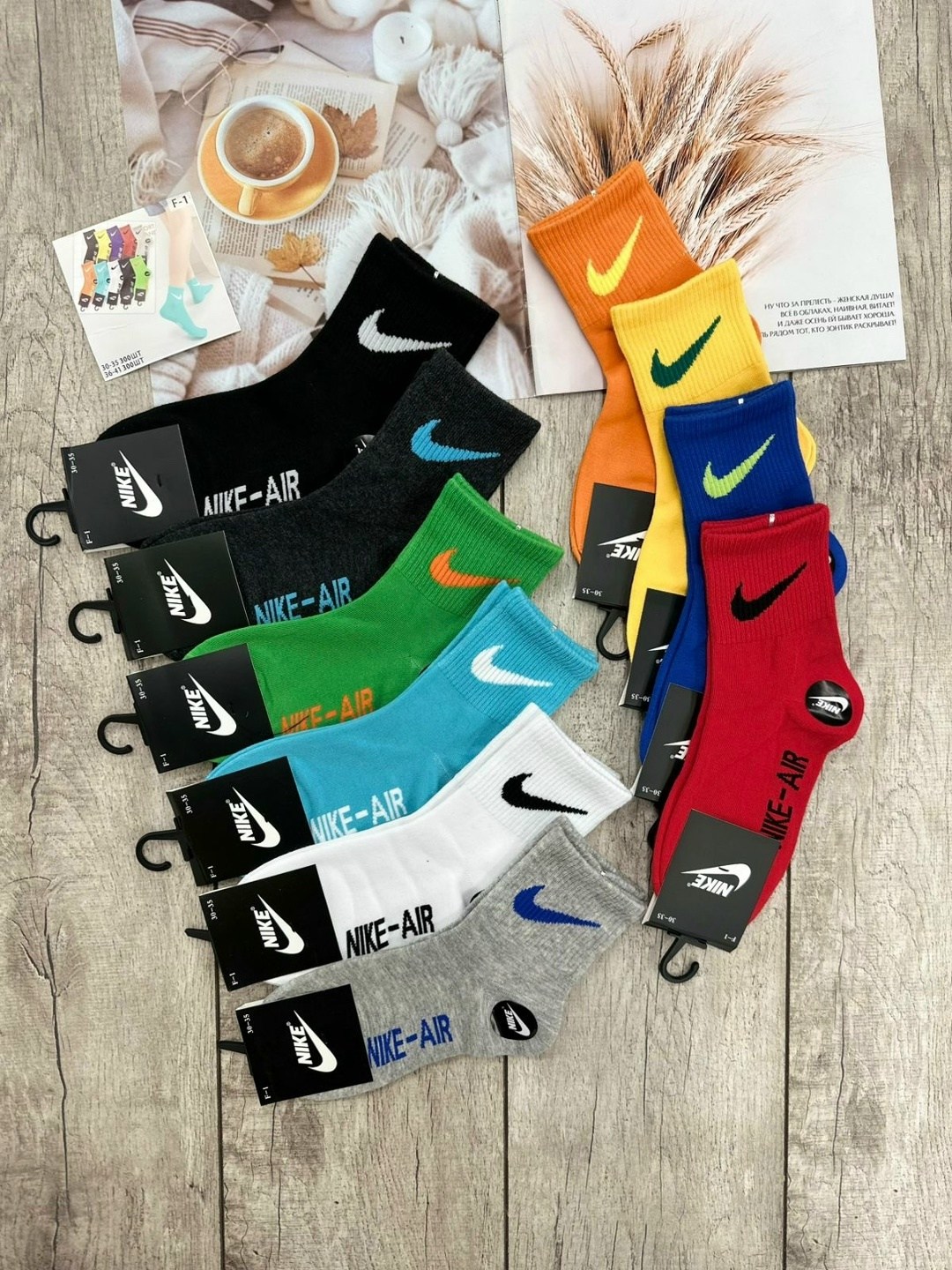 носки подростковая,носки мужские,носки,комплект носков nike,носки комплект
