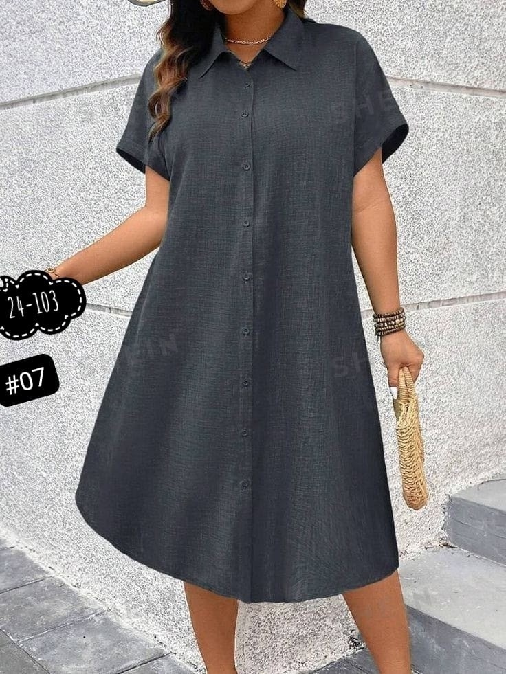 женское платье рубашка,платье рубашка,платья для полных,джинсовое платье,летнее платье рубашка для полных