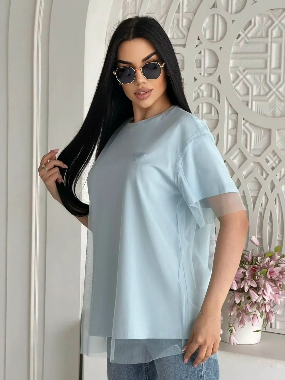 футболки женская,футболка варенка оверсайз со стразами mixmoda trends 376490403,футболки оверсайз,футболка оверсайз женская
