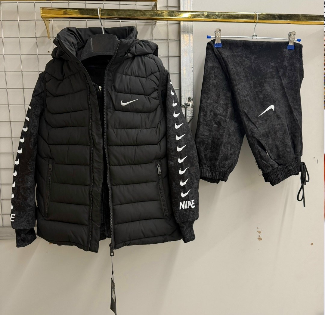 спортивный костюм тройка с жилеткой,костюм спортивный мужской nike,спортивный костюм nike,спортивный костюм nike тройка,спортивный костюм мужской nike комплект тройка