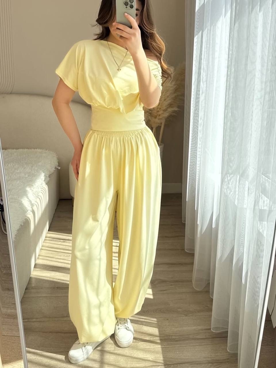 брючный костюм,костюм женский,брюки палаццо,широкие брюки,костюм
