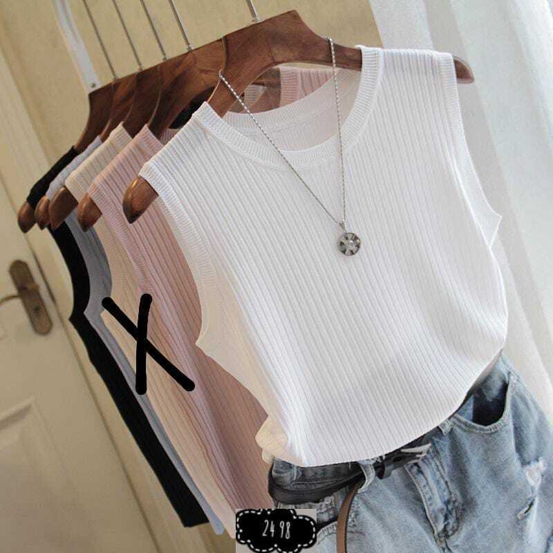 женская кофта,топ без рукавов женский,топ женский черный,вязаная майка,майка женская черная