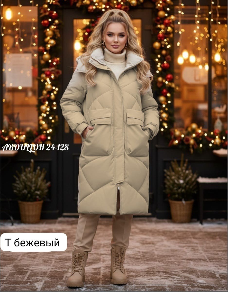 пальто twin tip 43809 зимнее серо-зеленое,пальто пуховик зимнее стеганое с капюшоном twin tip,женская куртка,пальто пуховик зимнее стеганое с капюшоном twin tip серо-зеленое,пуховик женский
