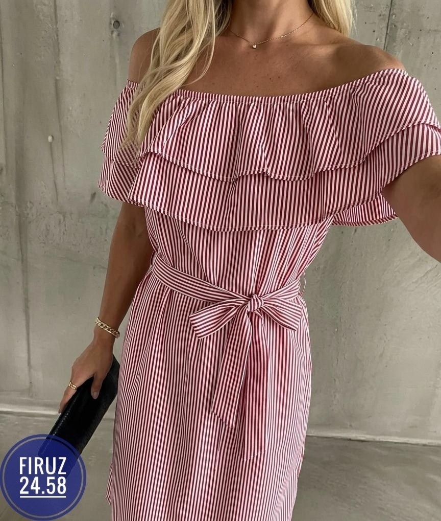 платье женское летнее с открытыми плечами,платья,платье летнее,летние платья с оборками,платье с оборками