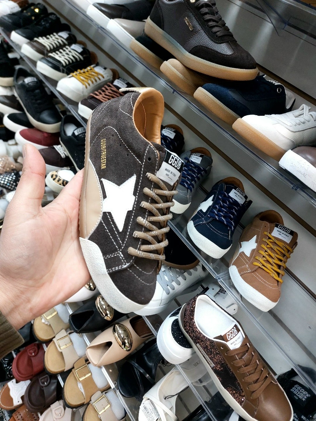 ,кроссовки golden goose, женская, повседневные,кеды golden goose