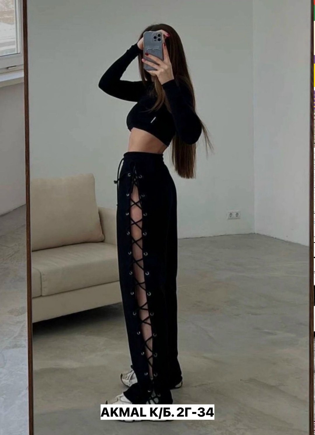 широкие штаны y2k со шнуровкой по бокам d.fortune,спортивные штаны с вырезом,трендовые штаны со шнуровкой по бокам,штаны со шнуровкой по бокам,широкие штаны y2k со шнуровкой по бокам d.fortune цвет бе