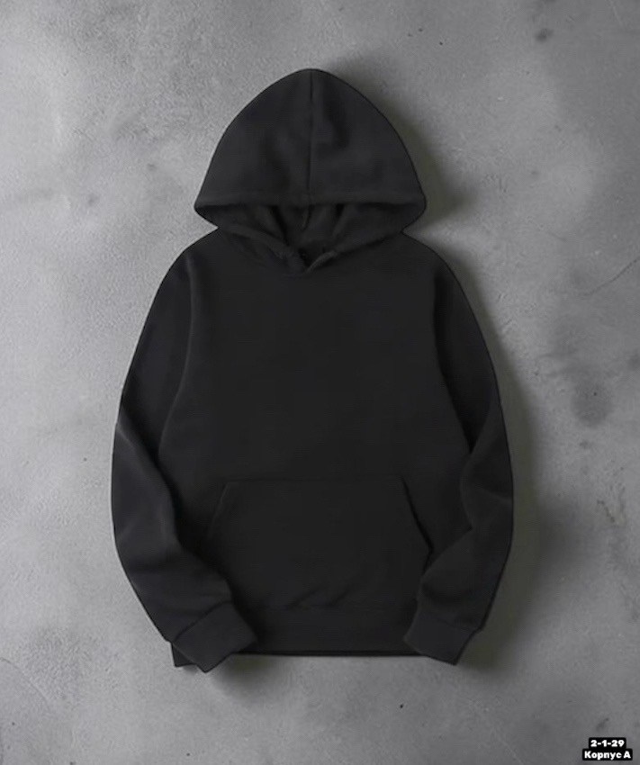 толстовка с капюшоном однотонная,толстовка с капюшоном мужская,черная толстовка,толстовка с капюшоном,флисовая толстовка с капюшоном