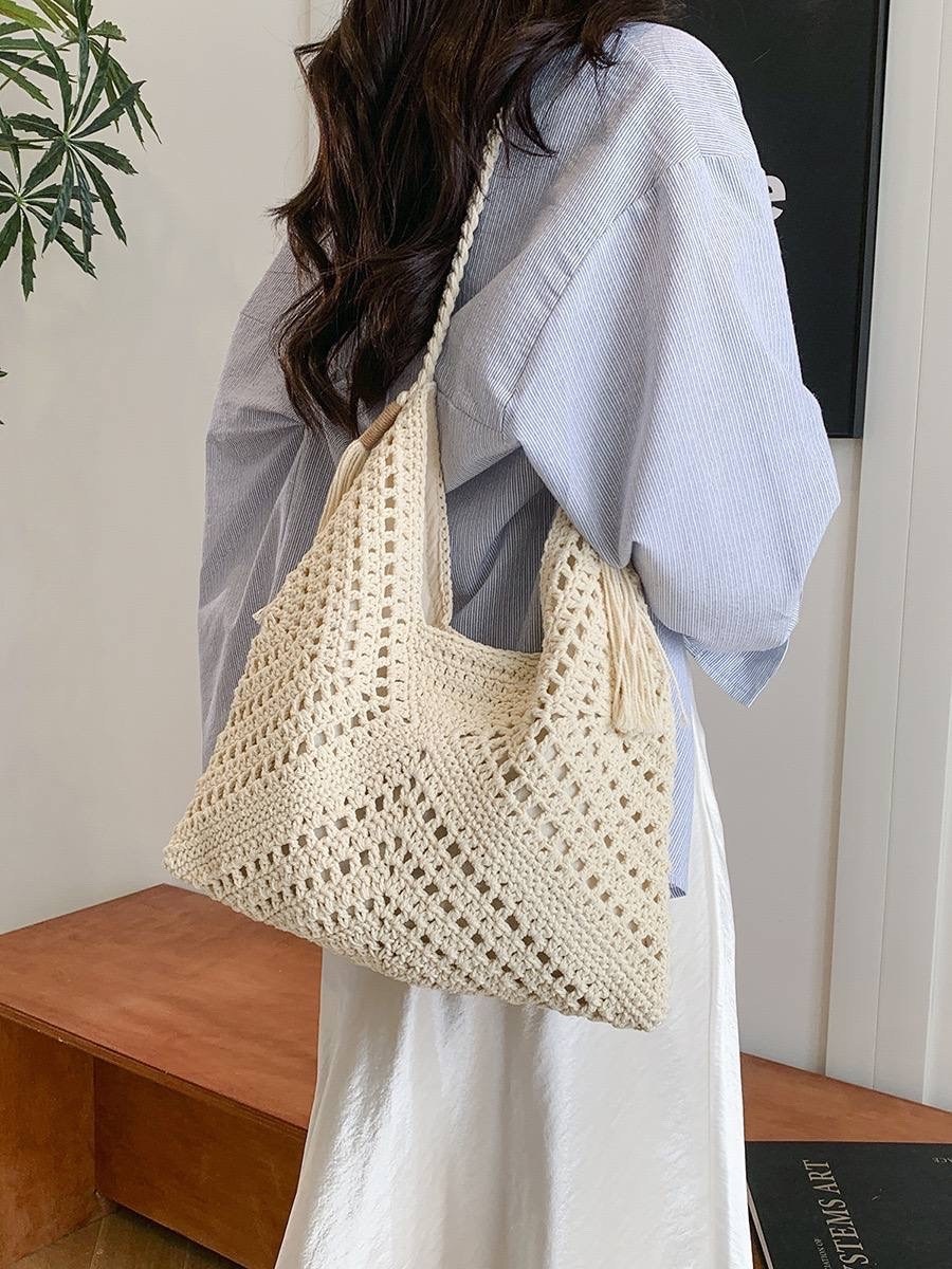 вязаная сумка,вязаная крючком сумка,женская вязаная сумка,пляжная соломенная сумка,вязание крючком сумка