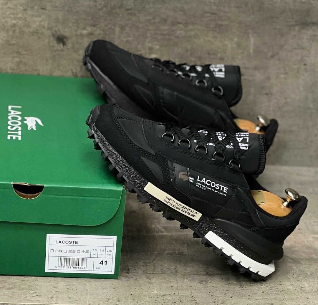 кроссовки lacoste elite active,кроссовки lacoste,кроссовки мужские lacoste,кроссовки lacoste elite active черные,