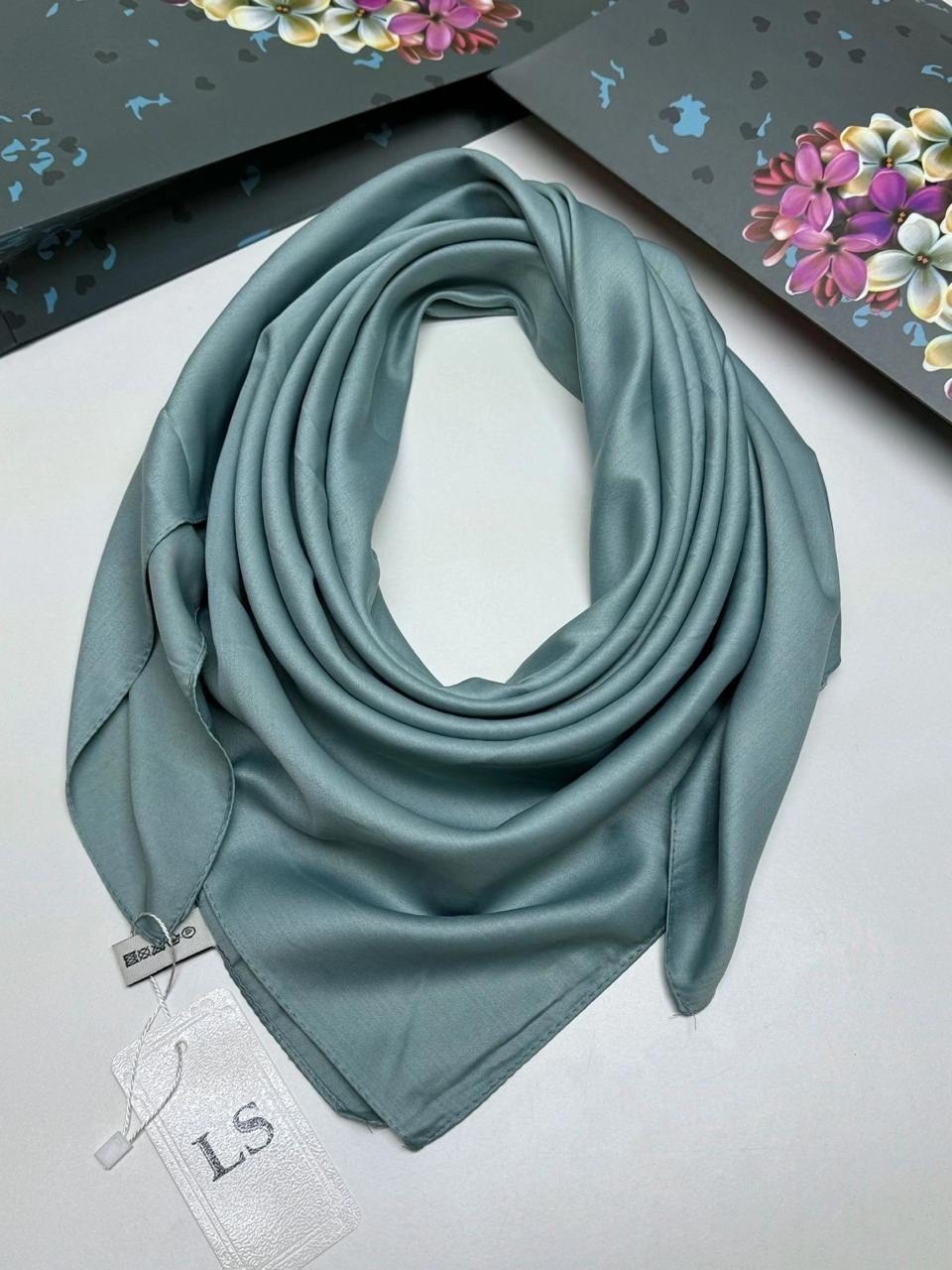 шелковый однотонный платок,платок однотонный,платки шелковые нм шарфы,платок женский однотонный,платок однотонный легкий