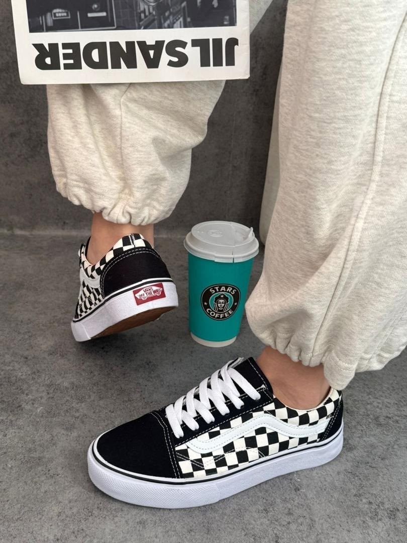 ,кеды vans old school checkerboard,кеды ванс клетчатые,кеды vans old skool platform checkerboard,кеды vans old skool
