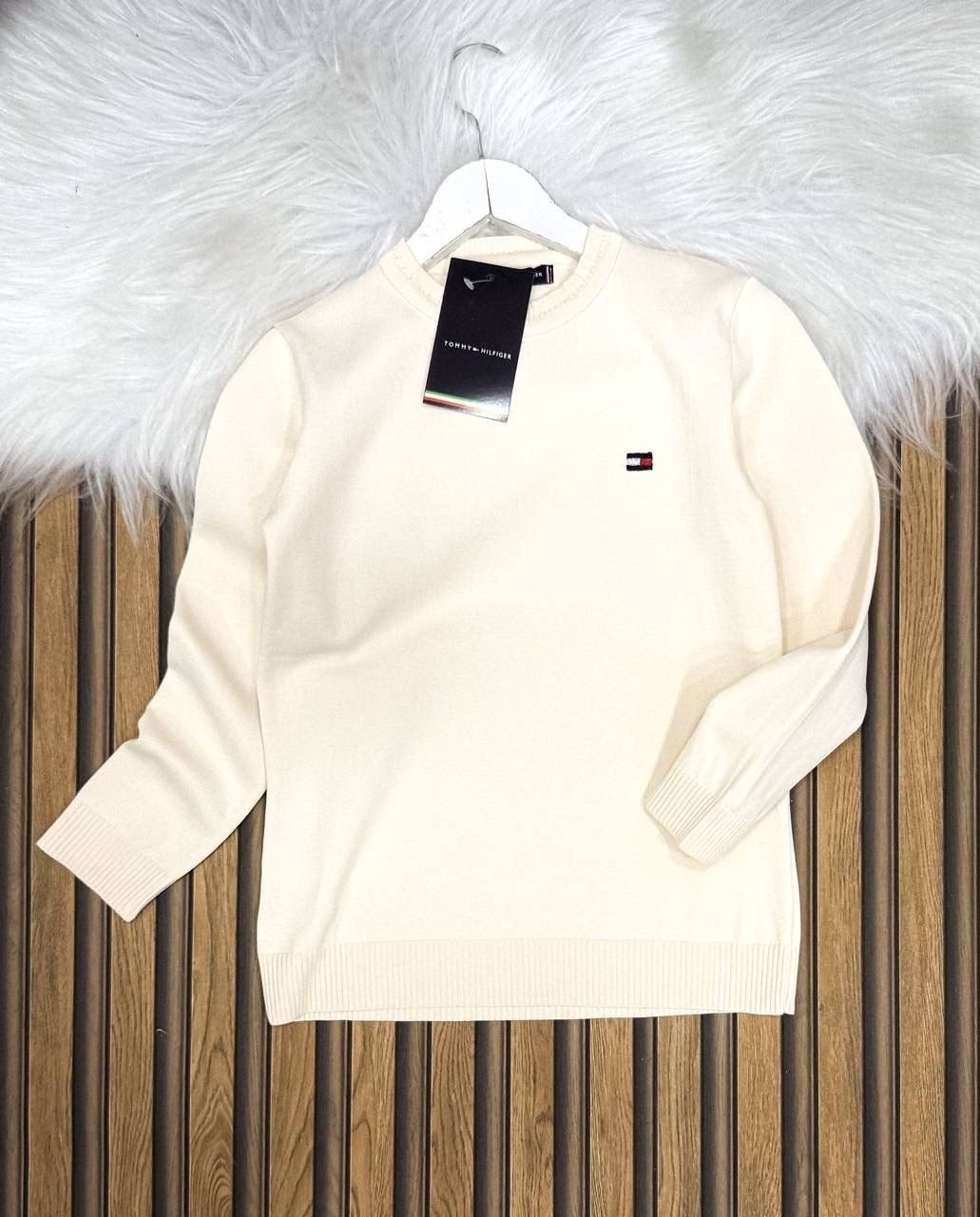белый джемпер томми хилфигер мужской,свитер tommy hilfiger кремовый,кофта свитер,детская кофта,свитер tommy hilfiger
