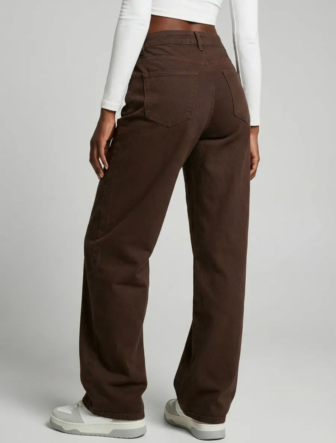 джинсы женский kydenim коричневый палаццо,коричневые джинсы женские,джинсы широкие коричневые,коричневые джинсы,широкие джинсы