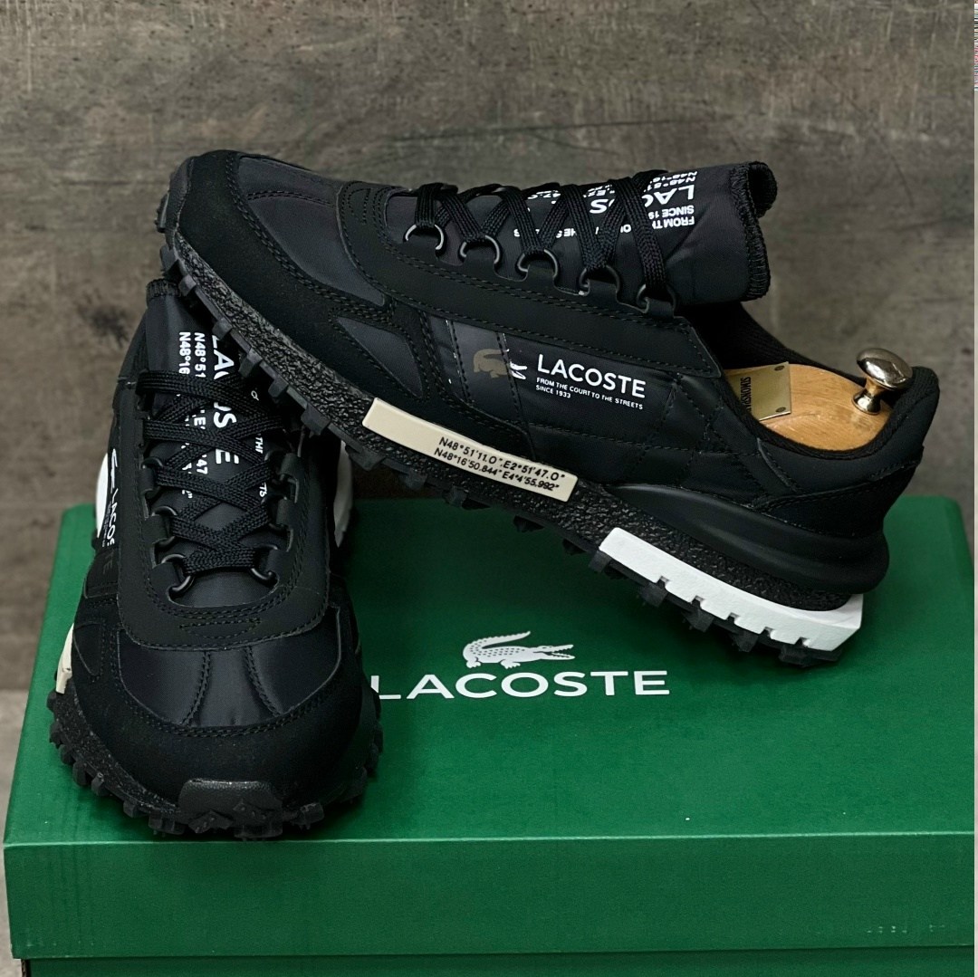 кроссовки lacoste elite active,кроссовки lacoste,кроссовки мужские lacoste,кроссовки lacoste elite active черные,