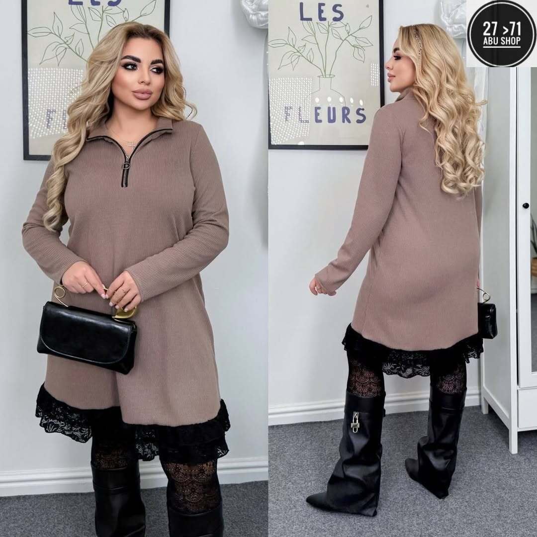 платье женское,теплое платье,платье с кружевами,повседневные платья,платье трикотажное женское