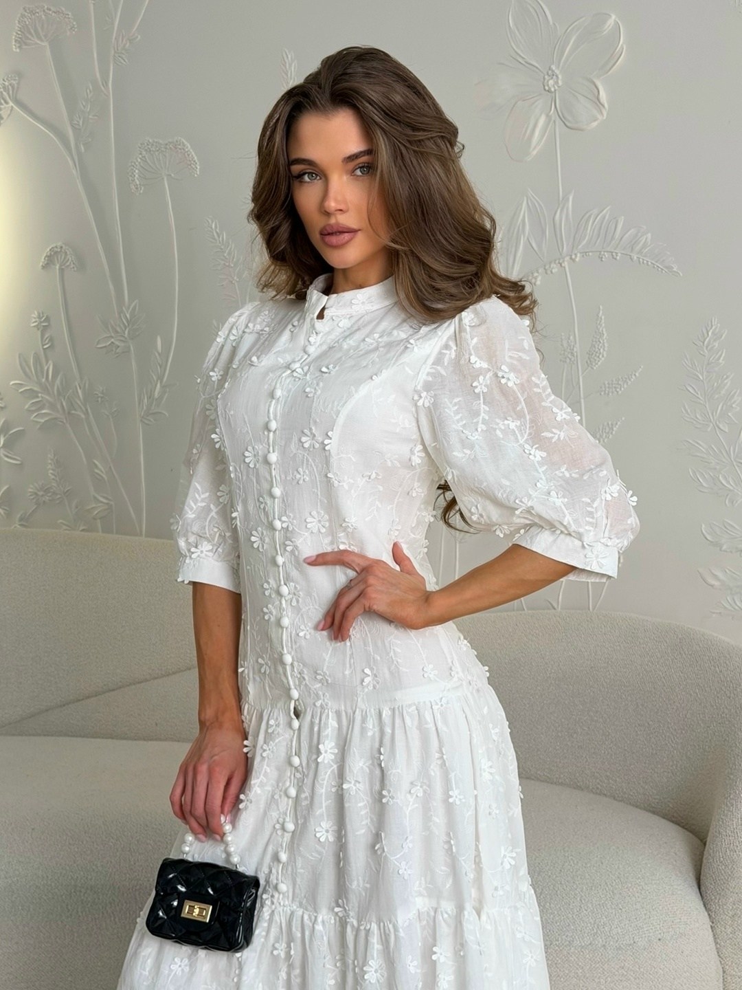 хлопковое платье,платье,кружевные платья,платье свободное,платье хлопок шитье