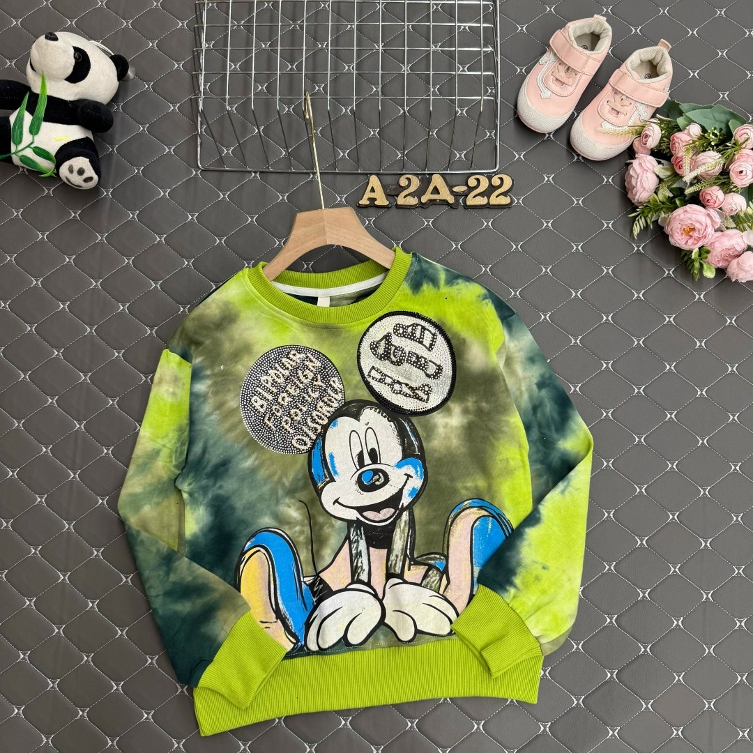 свитшот с рисунком микки мауса,свитшот для девочки минни,свитшот для девочек,свитшот варенка миккимаус amour closet,свитшот женский