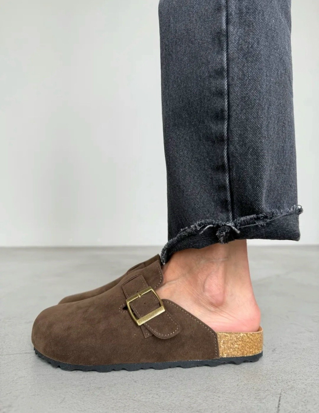 ,birkenstock мюли,замшевые сабо,мюли женские,сабо из натуральной замши