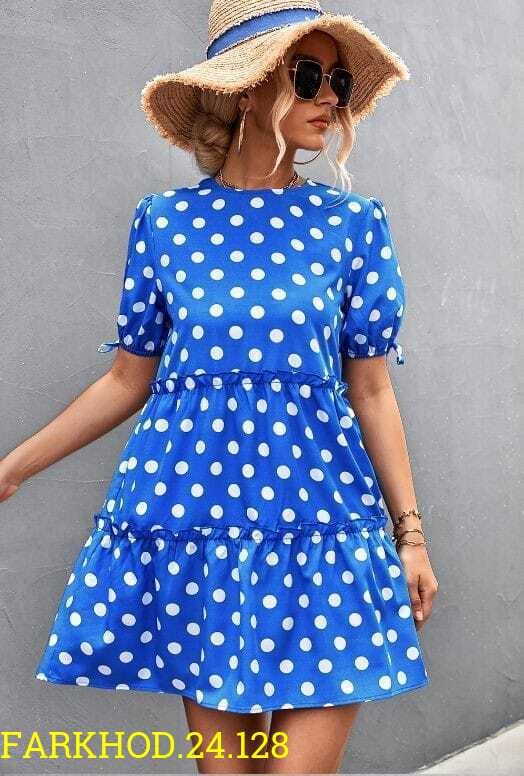 платье в горошек,платье летнее женское,платье в горошек женское,платье в горошек черное,модное платье