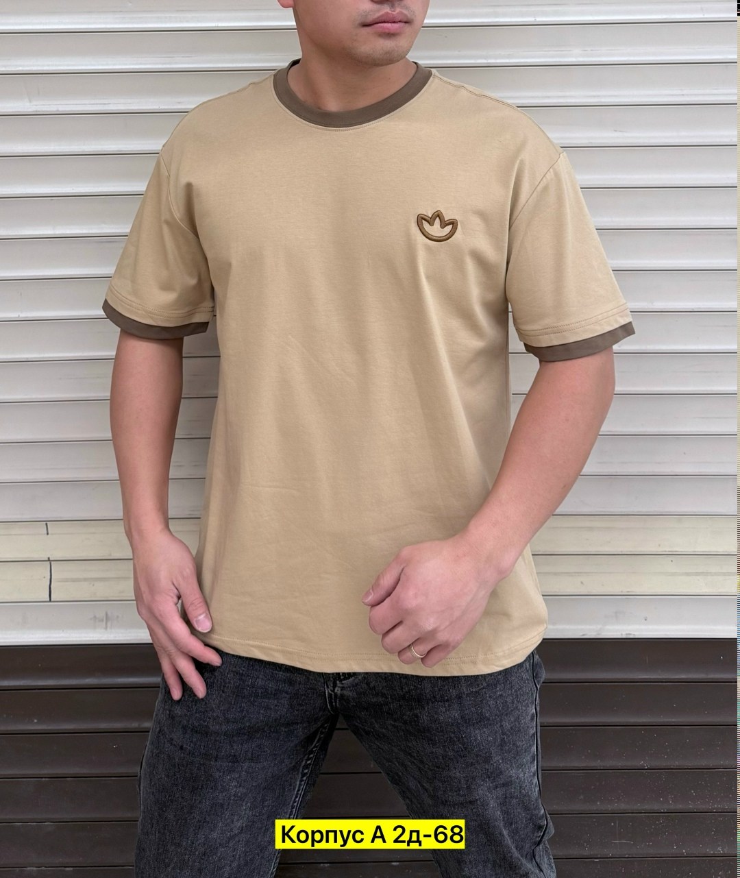 мужская футболка,мужская футболка бежевая,футболка бежевая,футболка,мужская базовая футболка
