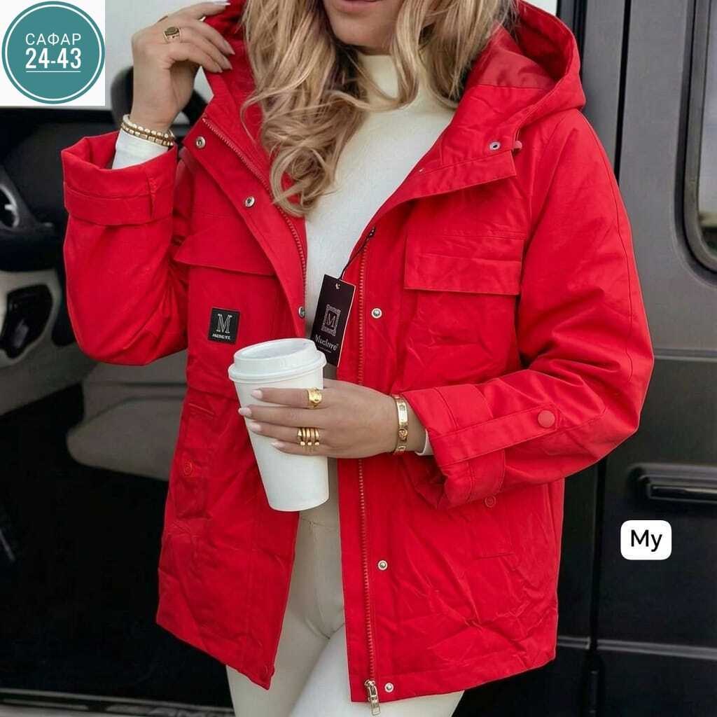 парка женская зимняя mtforce c капюшоном цвета хаки,демисезонная куртка,женская куртка,куртка с карманами женская зимняя,женская зимняя куртка