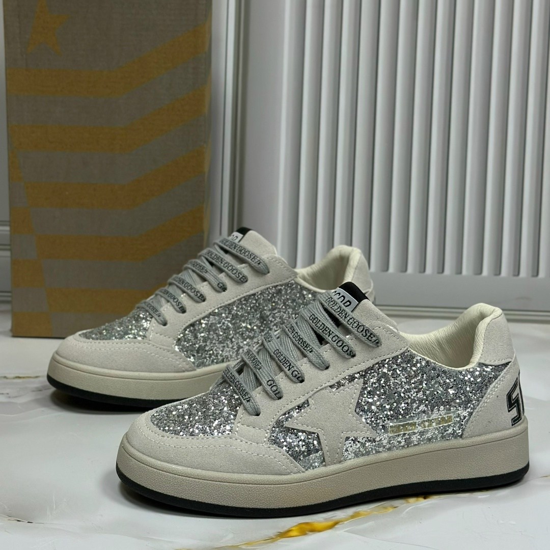 golden goose кеды v-star с блестками серебристый,golden goose кеды hi star с блестками белый,golden goose кеды блестящие,golden goose silver glitter hi star sneakers,golden goose silver glitter hi sta