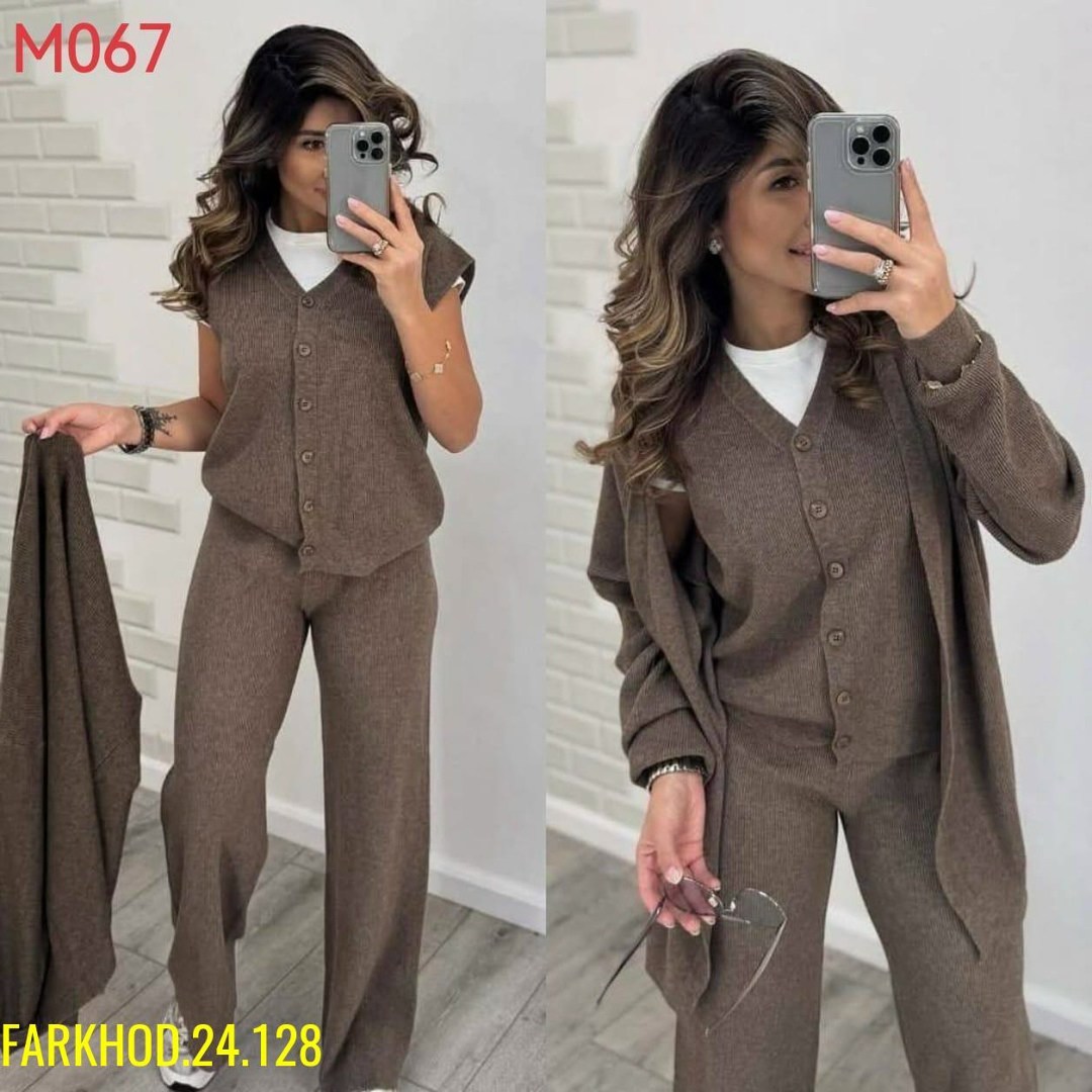 трикотажный костюм тройка,костюм тройка женский,трикотажные костюмы,трикотажный костюм тройка с кардиганом,брючный костюм