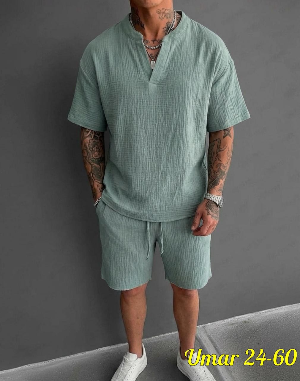 костюм мужской с шортами,мужские летние костюмы,костюм мужской,костюм для мужчин,мужские комплекты