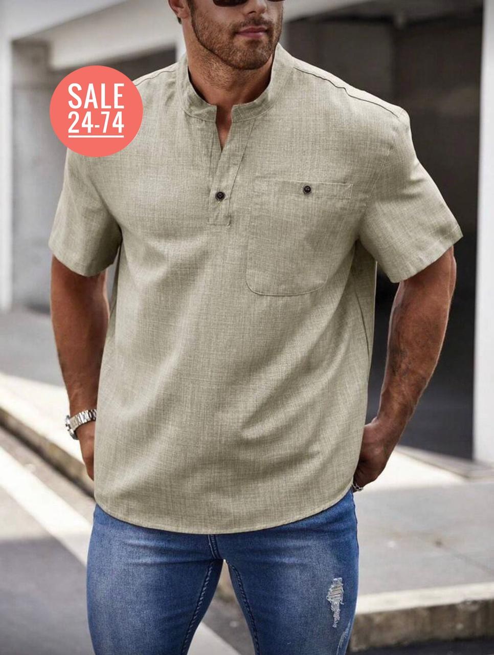 мужская льняная рубашка,мужская повседневная рубашка,рубашка мужская,мужская рубашка поло с короткими рукавами,модные мужские рубашки
