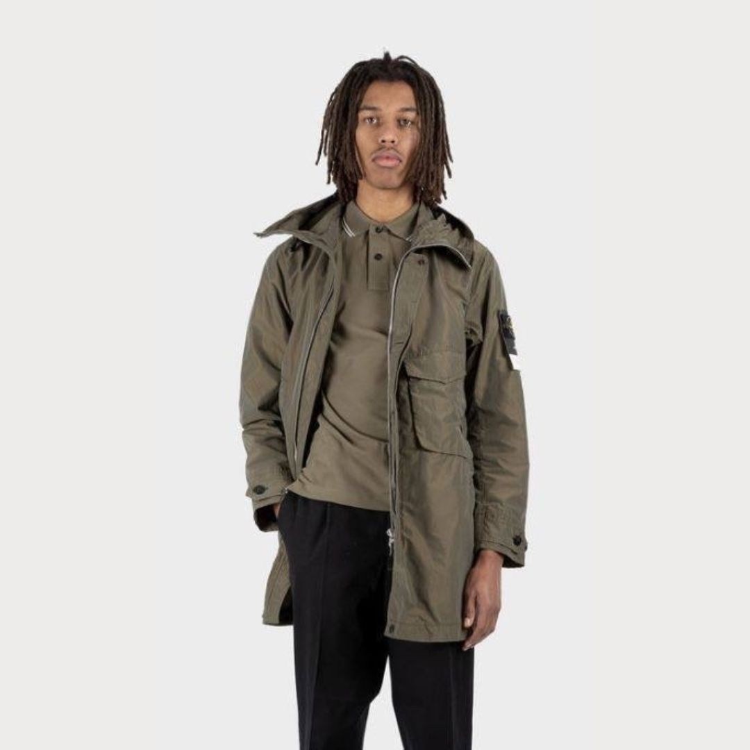 куртка stone island micro reps,мужская верхняя одежда stone island,stone island membrana 3l tc,stone island плащ,мужская куртка-ветровка stone island зеленый