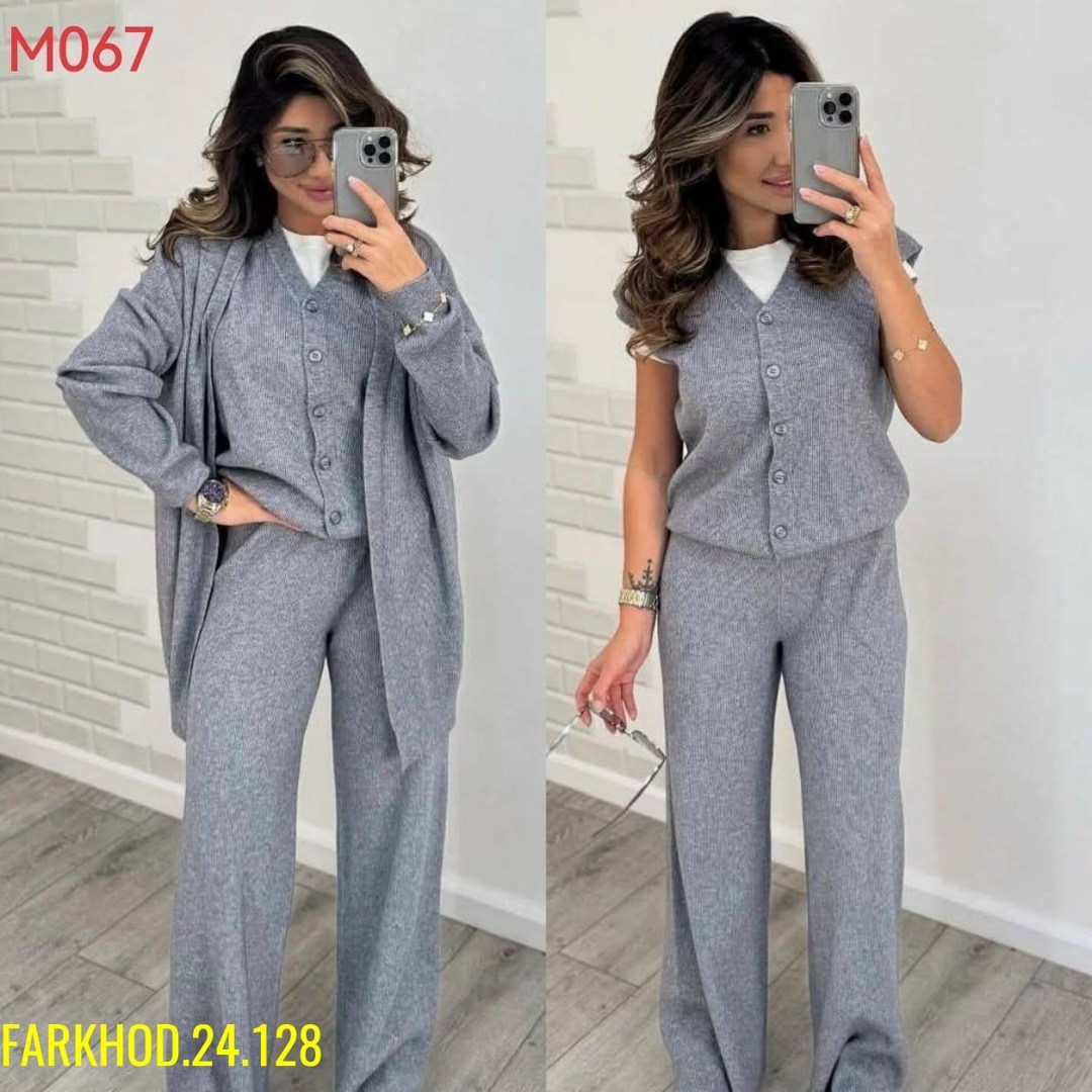 трикотажный костюм тройка,костюм тройка женский,трикотажные костюмы,трикотажный костюм тройка с кардиганом,брючный костюм