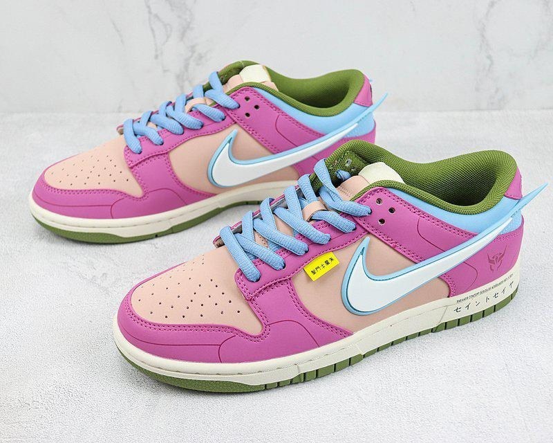 nike dunk low,nike sb dunk low pink blue green,женские кроссовки nike dunk low,кроссовки,кроссовки nike wmns dunk low se 'candy' многоцветный