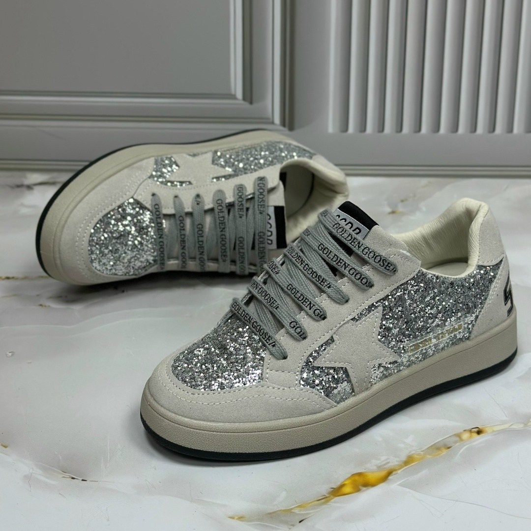 golden goose кеды v-star с блестками серебристый,golden goose кеды hi star с блестками белый,golden goose кеды блестящие,golden goose silver glitter hi star sneakers,golden goose silver glitter hi sta