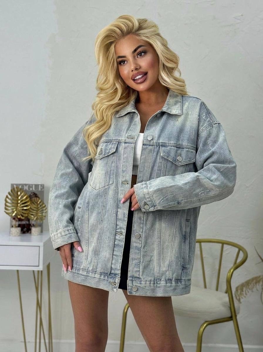 джинсовая куртка женская,джинсовая куртка,джинсовая куртка оверсайз удлиненная italomania,джинсовая куртка оверсайз,джинсовая женская куртка оверсайз