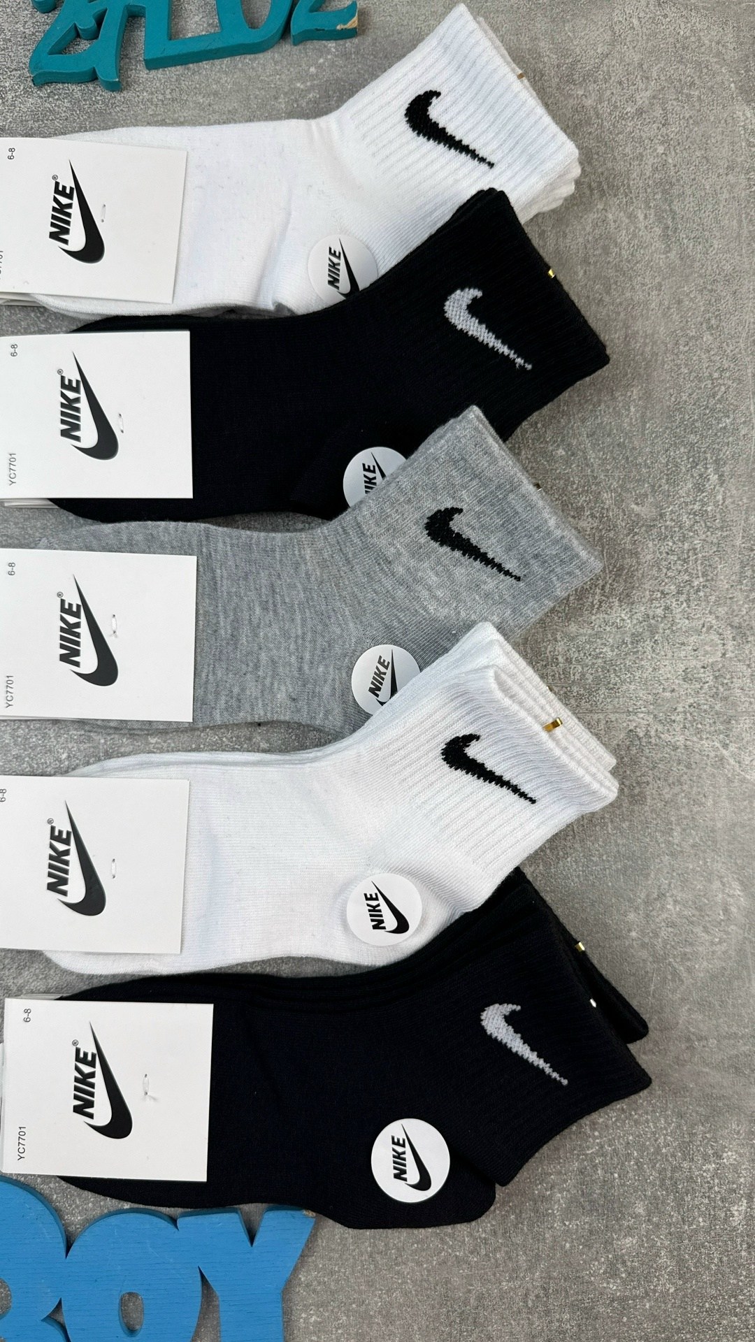 носки спортивные,носки мужские,носки найк 10 пар,комплект носков nike,носки мужские nike