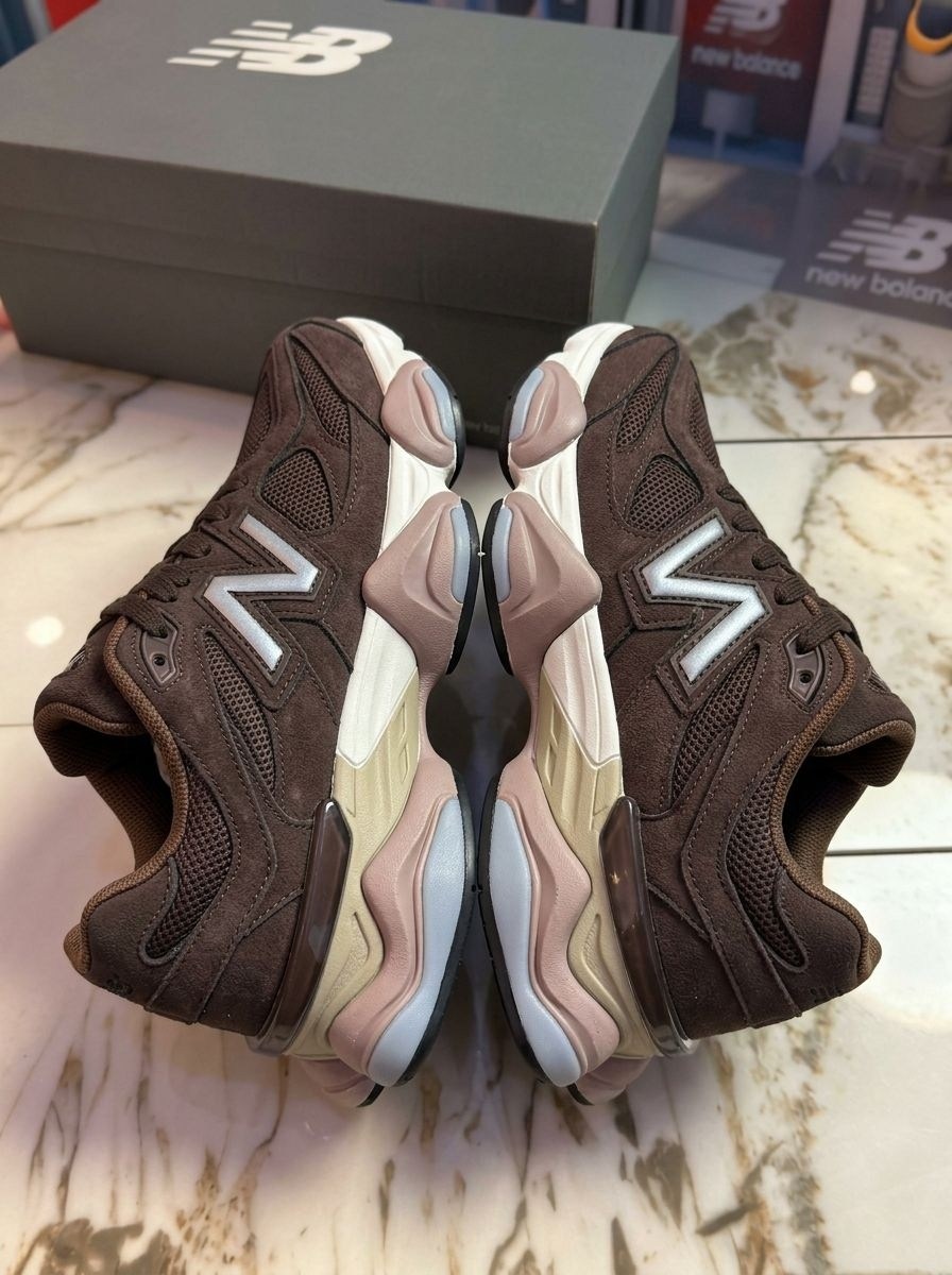 кроссовки new balance 9060,кроссовки new balance,кроссовки,кроссовки new balance 9060 'mushroom' коричневый,кроссовки мужские new balance