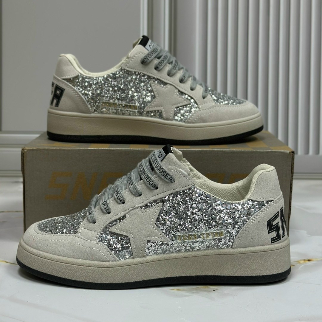 golden goose кеды v-star с блестками серебристый,golden goose кеды hi star с блестками белый,golden goose кеды блестящие,golden goose silver glitter hi star sneakers,golden goose silver glitter hi sta