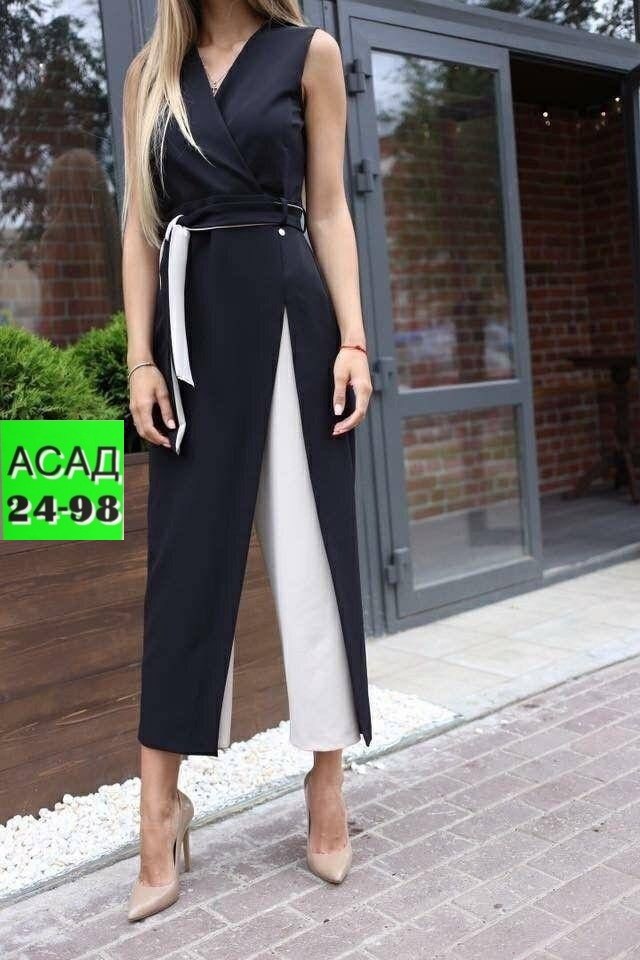 брючный комбинезон,комбинезон женский вечерний,комбинезон twin trend женский брючный вечерний нарядный классический брюки клеш палаццо,комбинезон женский,комбинезон с брюками