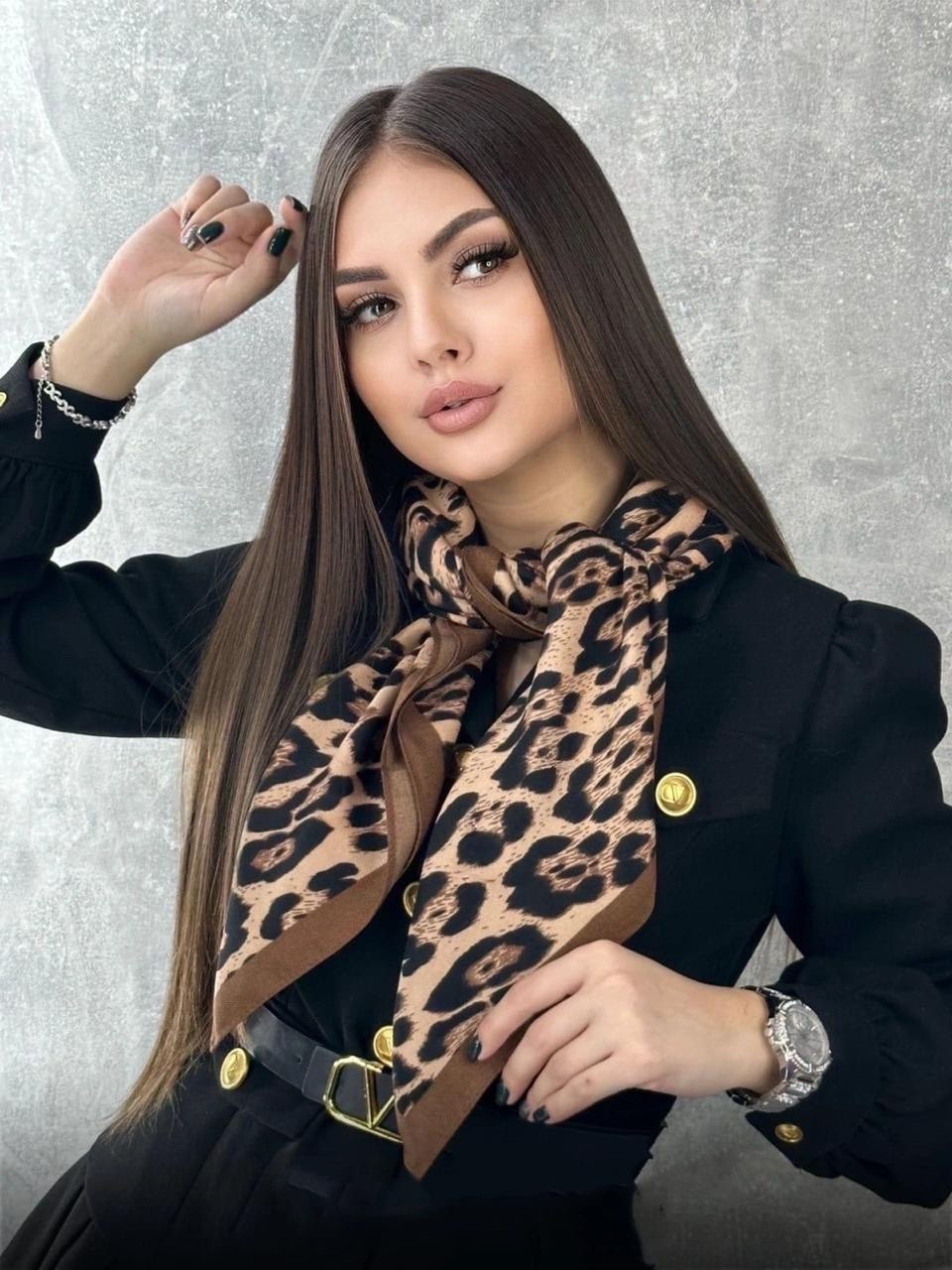 платок леопардовый,женские платки,платки шарф,платок леопард,современные платки