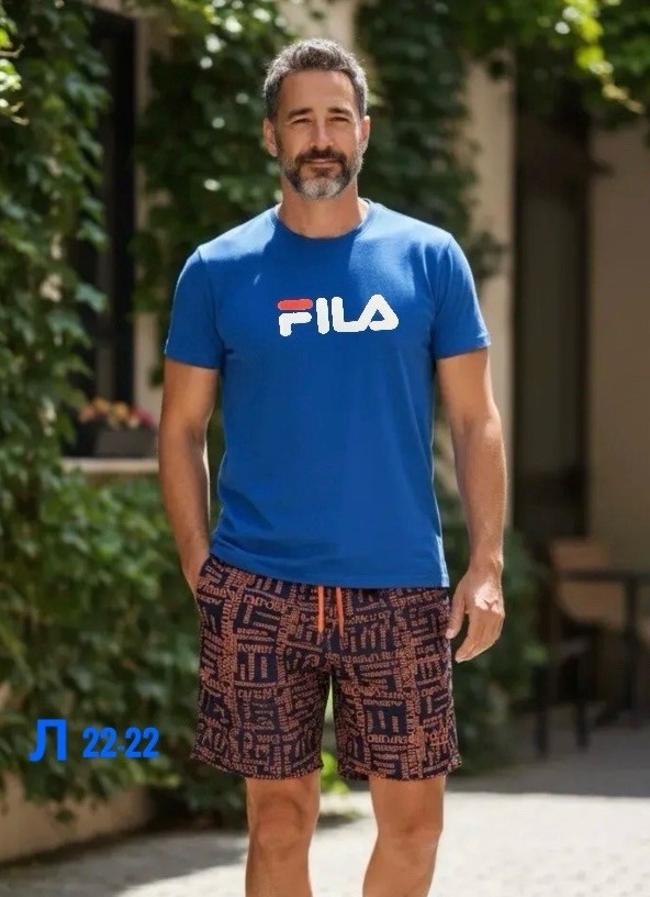 желтая футболка фила,футболка мужская fila,мужская футболка,футболка желтая,костюм для мужчин