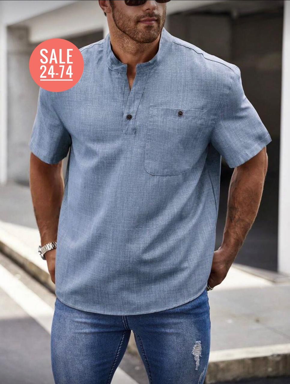 мужская льняная рубашка,мужская повседневная рубашка,рубашка мужская,мужская рубашка поло с короткими рукавами,модные мужские рубашки