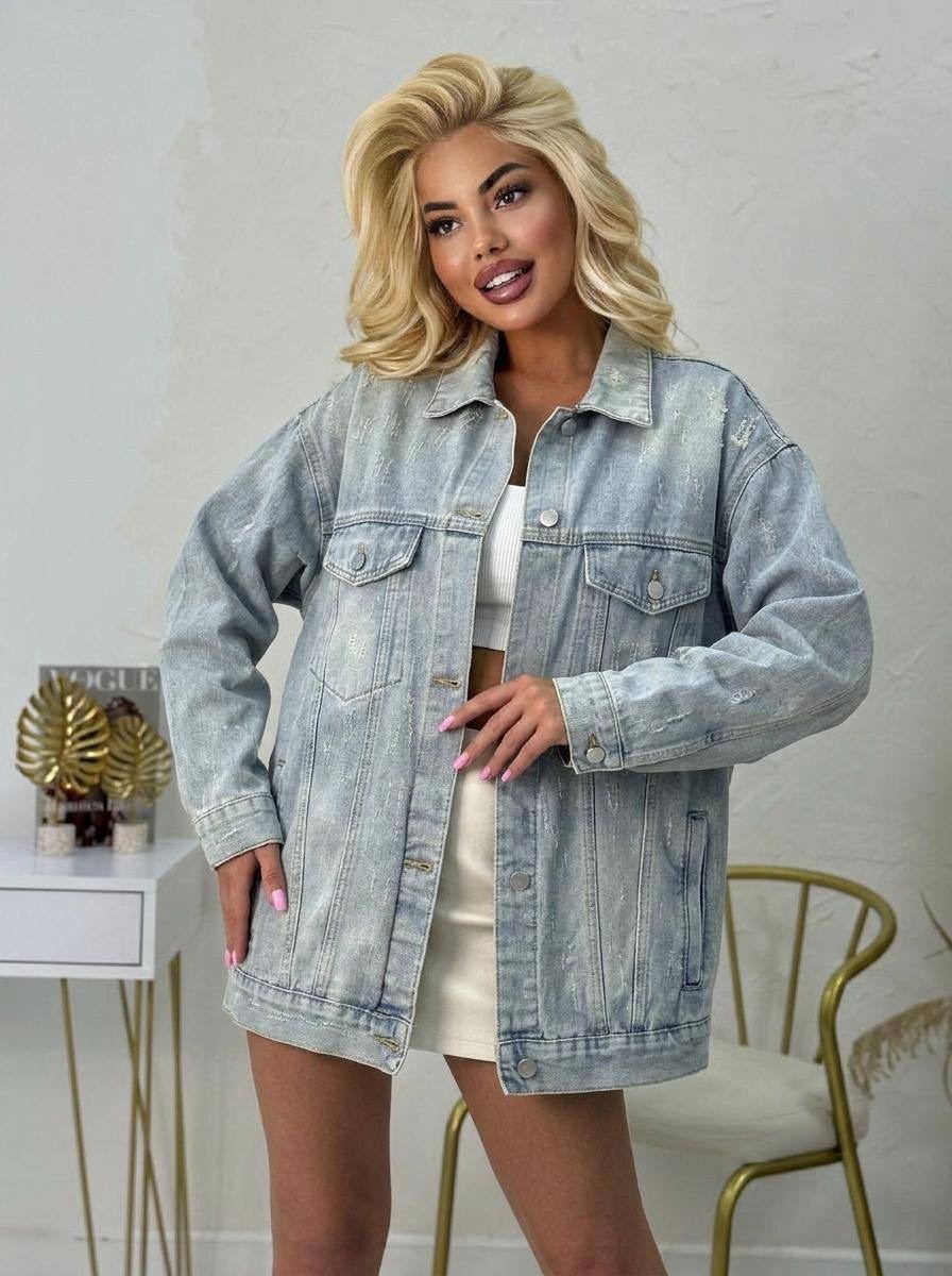 джинсовая куртка женская,джинсовая куртка,джинсовая куртка оверсайз удлиненная italomania,джинсовая куртка оверсайз,джинсовая женская куртка оверсайз