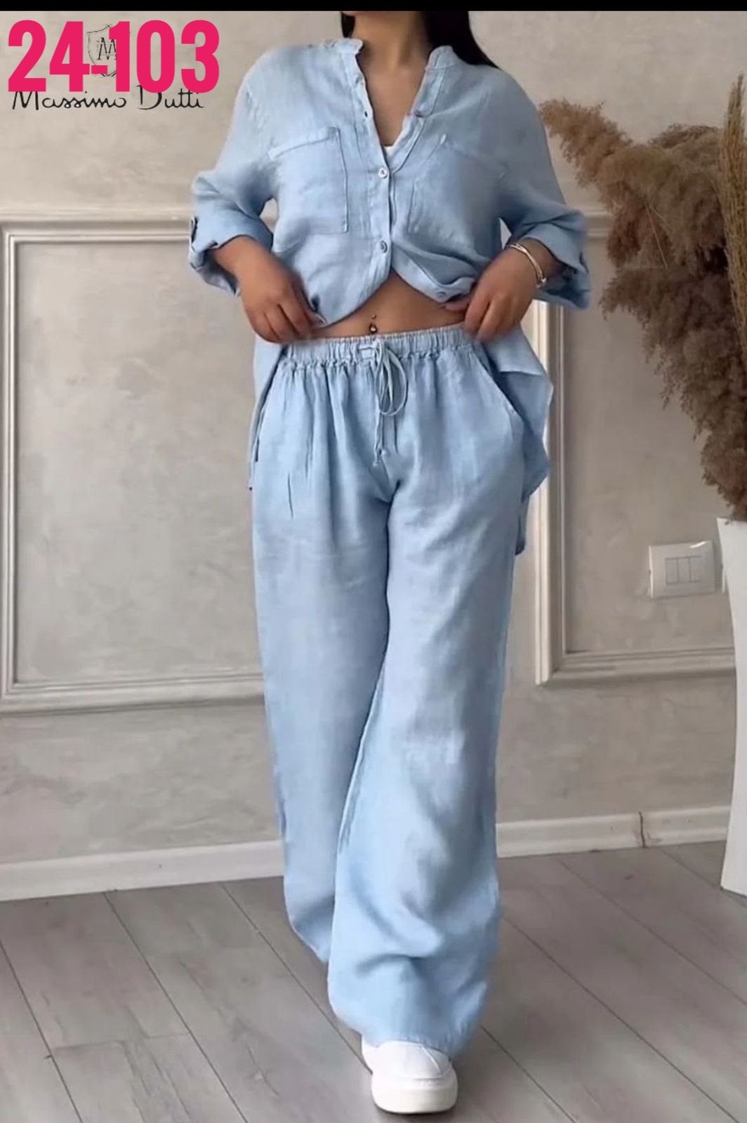 костюм льняной брючный,комплект одежды женский zara вечерний/праздничный брючный голубой хлопок однотонный,брючный костюм цвет небесно-голубой,льняной брючный костюм est-5617a570,комплект одежды женск