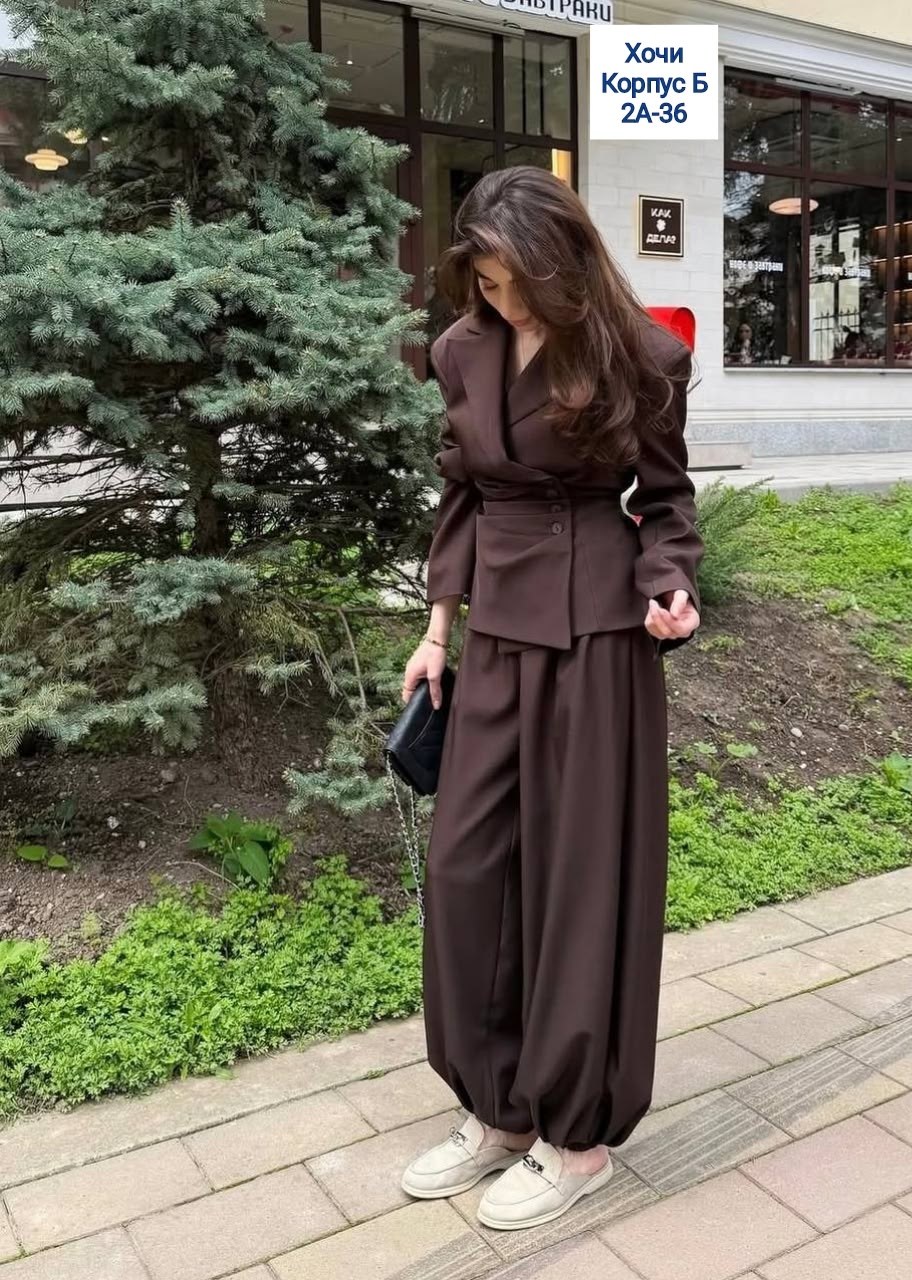 костюм брючный,брючный женский костюм,атласный брючный костюм женский,шелковый костюм женский брючный,rinka 1326 черный женский костюм