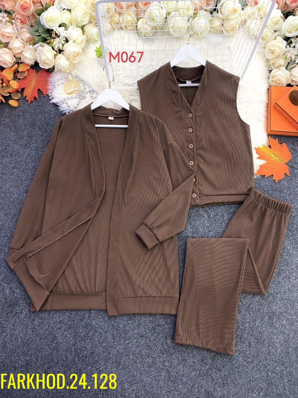 трикотажный костюм тройка,костюм тройка женский,трикотажные костюмы,трикотажный костюм тройка с кардиганом,брючный костюм