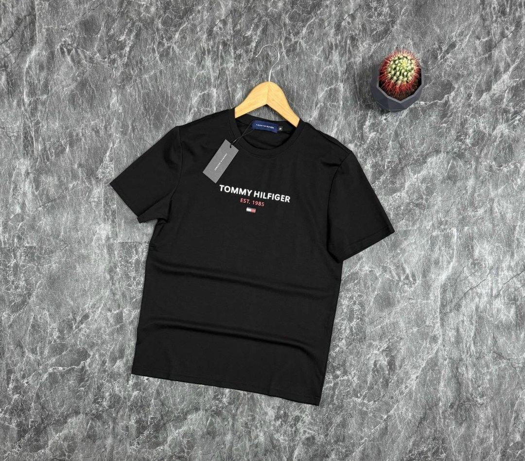 футболка мужская tommy hilfiger,футболка tommy hilfiger,футболки для мужчин,мужская футболка,футболки базовая