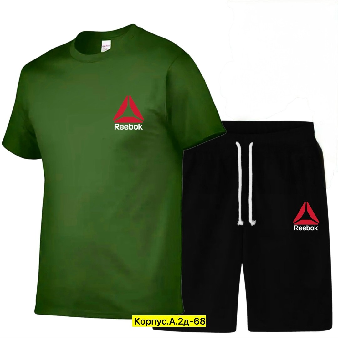мужские футболки reebok,спортивные костюм,шорты и футболка костюм,костюм спортивный мужской,костюм мужской
