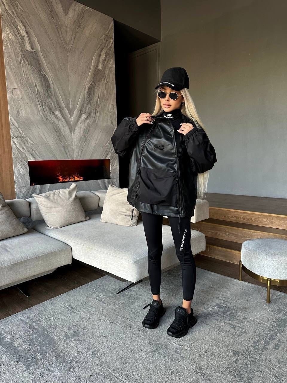 легкая куртка,куртка стильная,ветровка balenciaga,модная куртка,кожаная куртка