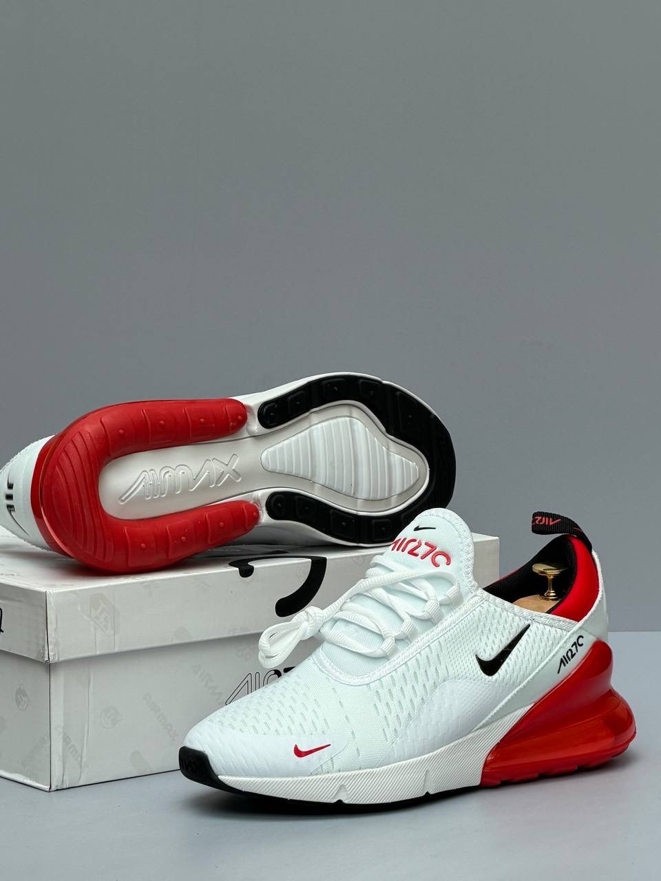 кроссовки nike air max 270,кроссовки найк аир макс 270,nike air max 270 white red,белые кроссовки nike air max 270,nike air max 270